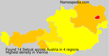 Surname Selcuk in Austria Surname Selcuk in Austria