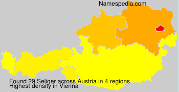 Surname Seliger in Austria Surname Seliger in Austria
