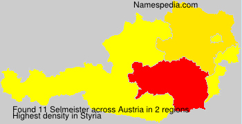 Surname Selmeister in Austria Surname Selmeister in Austria