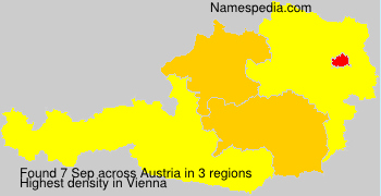 Surname Sep in Austria Surname Sep in Austria