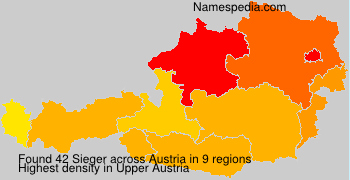 Surname Sieger in Austria Surname Sieger in Austria