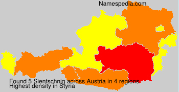 Surname Sientschnig in Austria Surname Sientschnig in Austria