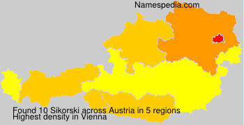 Surname Sikorski in Austria Surname Sikorski in Austria
