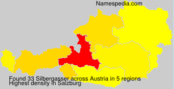 Surname Silbergasser in Austria Surname Silbergasser in Austria
