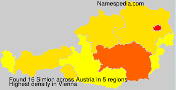 Surname Simion in Austria Surname Simion in Austria