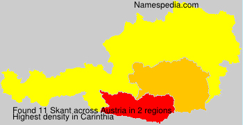 Surname Skant in Austria Surname Skant in Austria