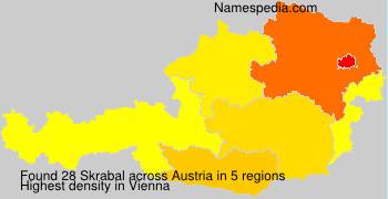 Surname Skrabal in Austria Surname Skrabal in Austria