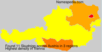 Surname Skudnigg in Austria
