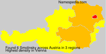 Surname Smolinsky in Austria Surname Smolinsky in Austria