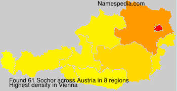Surname Sochor in Austria Surname Sochor in Austria
