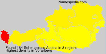 Surname Sohm in Austria Surname Sohm in Austria