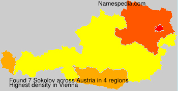 Surname Sokolov in Austria Surname Sokolov in Austria