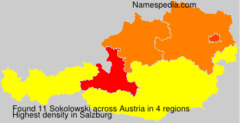 Surname Sokolowski in Austria Surname Sokolowski in Austria