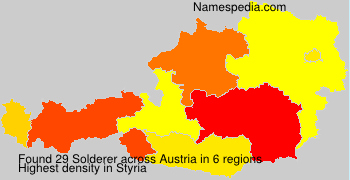 Surname Solderer in Austria Surname Solderer in Austria