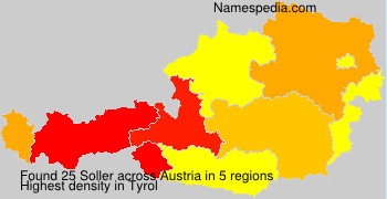 Surname Soller in Austria Surname Soller in Austria