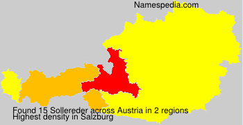 Surname Sollereder in Austria Surname Sollereder in Austria