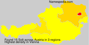 Surname Solt in Austria Surname Solt in Austria