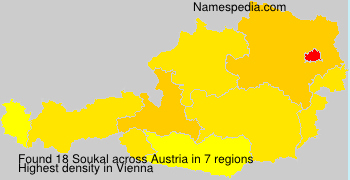 Surname Soukal in Austria Surname Soukal in Austria