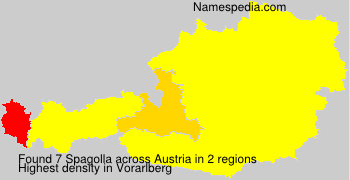 Surname Spagolla in Austria Surname Spagolla in Austria