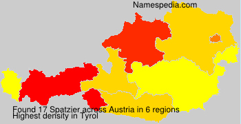 Surname Spatzier in Austria Surname Spatzier in Austria