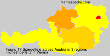 Surname Spiegelfeld in Austria Surname Spiegelfeld in Austria