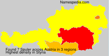 Surname Spuler in Austria Surname Spuler in Austria