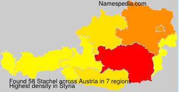 Surname Stachel in Austria Surname Stachel in Austria