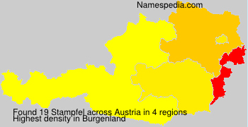 Surname Stampfel in Austria Surname Stampfel in Austria
