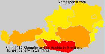 Surname Stampfer in Austria Surname Stampfer in Austria