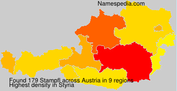 Surname Stampfl in Austria Surname Stampfl in Austria