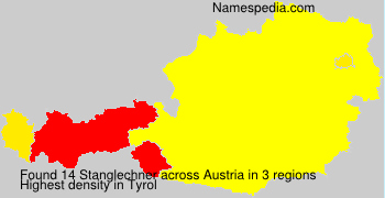 Surname Stanglechner in Austria Surname Stanglechner in Austria