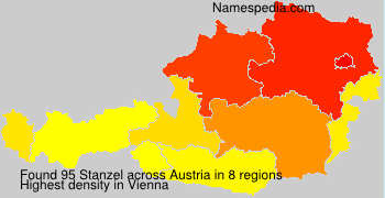Surname Stanzel in Austria Surname Stanzel in Austria