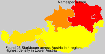 Surname Starkbaum in Austria Surname Starkbaum in Austria