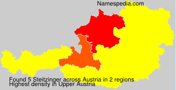 Surname Steitzinger in Austria Surname Steitzinger in Austria