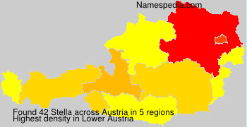 Surname Stella in Austria