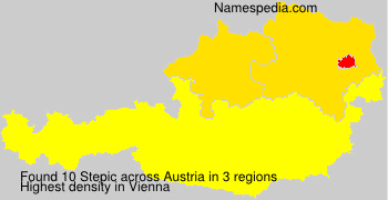 Surname Stepic in Austria