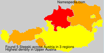 Surname Stepski in Austria Surname Stepski in Austria
