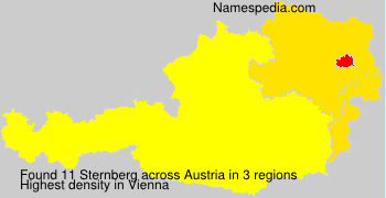 Surname Sternberg in Austria Surname Sternberg in Austria