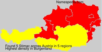 Surname Stimac in Austria Surname Stimac in Austria