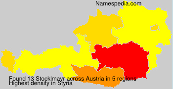 Surname Stocklmayr in Austria Surname Stocklmayr in Austria