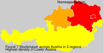 Surname Stockmayer in Austria Surname Stockmayer in Austria