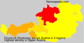Surname Stockmayr in Austria Surname Stockmayr in Austria