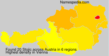 Surname Stojic in Austria Surname Stojic in Austria