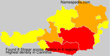 Surname Stopar in Austria Surname Stopar in Austria