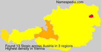 Surname Stosic in Austria Surname Stosic in Austria