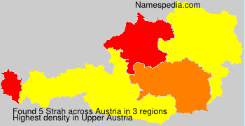 Surname Strah in Austria Surname Strah in Austria