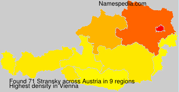 Surname Stransky in Austria Surname Stransky in Austria