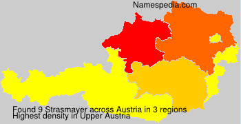 Surname Strasmayer in Austria Surname Strasmayer in Austria