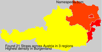 Surname Strass in Austria Surname Strass in Austria
