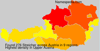 Surname Streicher in Austria Surname Streicher in Austria